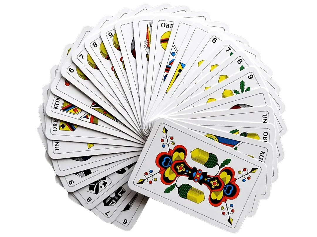 A deck of cards